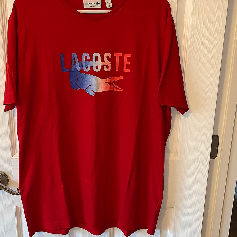 Men’s Lacoste Short Sleeve Tee Shirt